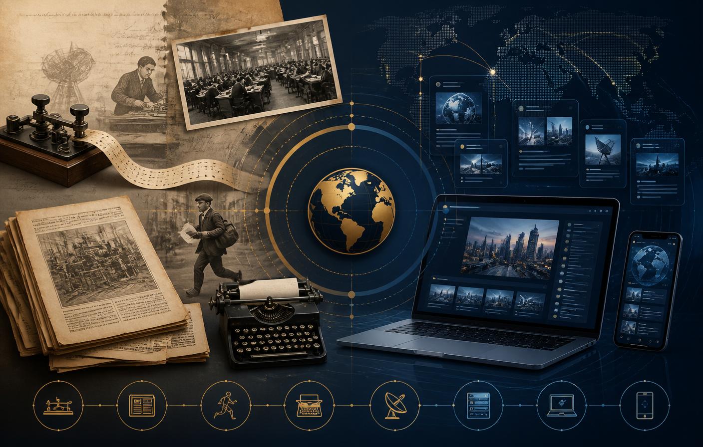 Historic press release tools transforming into a modern digital newswire system
